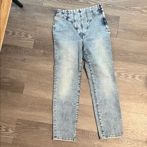Good American High Rise Light Blue Jeans